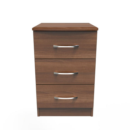 Eve 3 Drawer Bedside Cabinet