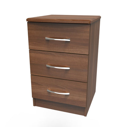 Eve 3 Drawer Bedside Cabinet