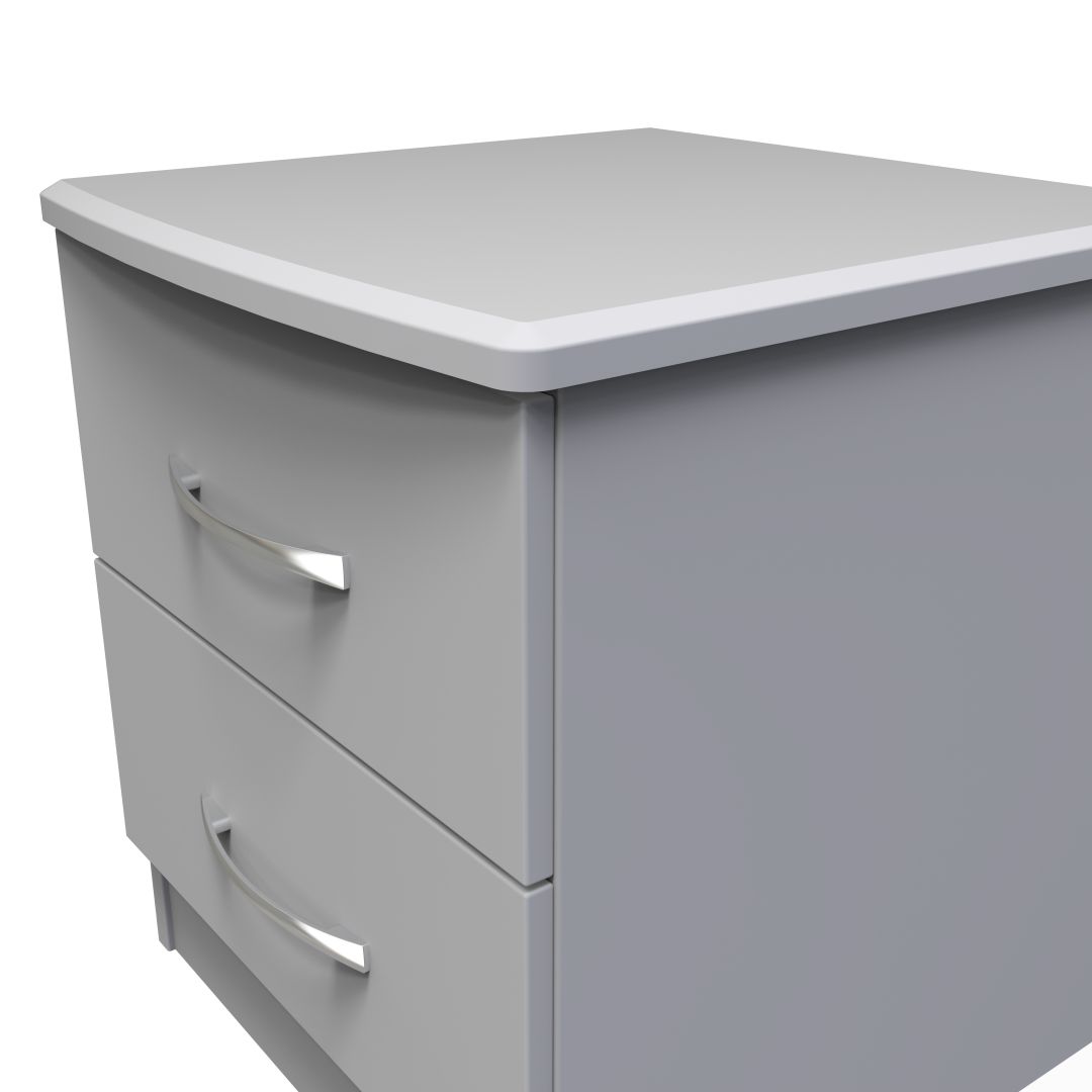 Eve 2 Drawer Bedside Cabinet
