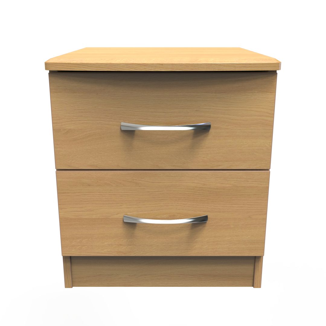Eve 2 Drawer Bedside Cabinet