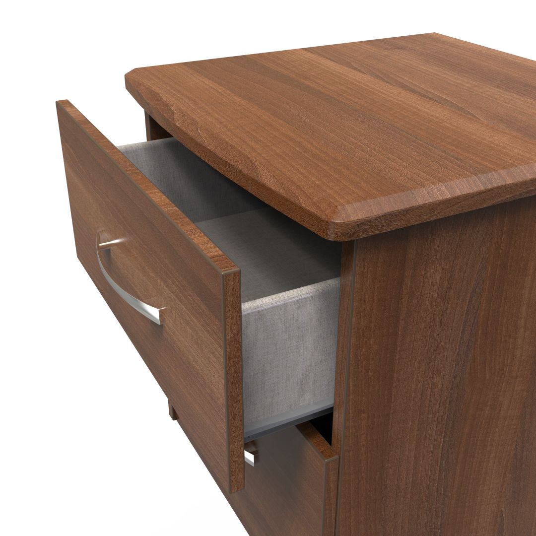 Eve 2 Drawer Bedside Cabinet