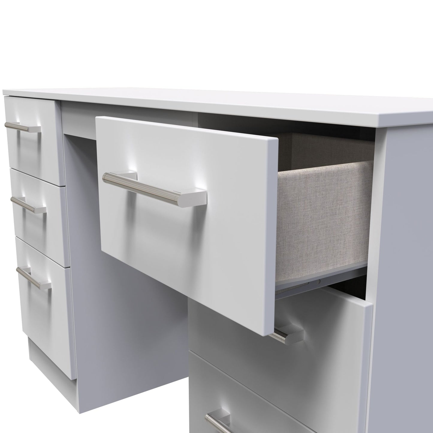 Devon Kneehole Fully Assembled Dressing table