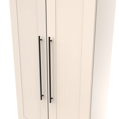 Beverley Tall 2 Drawer Wardrobe in Kashmir Matt