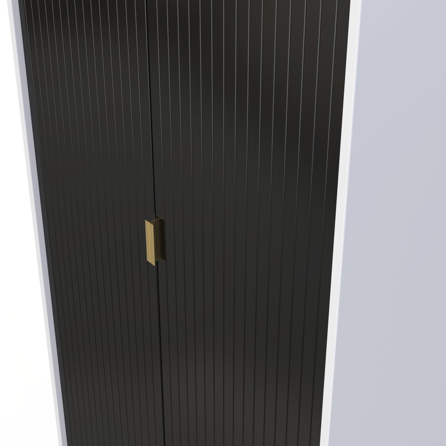 Linear Tall Plain 2 door Wardrobe Mixed colour
