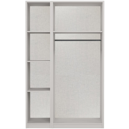 Oakleigh 3 door Assembled wardrobe with mirror