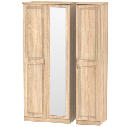 Dorset Triple Mirrored Wardrobe