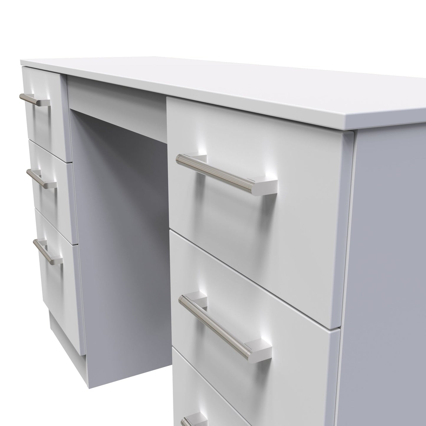 Devon Kneehole Fully Assembled Dressing table