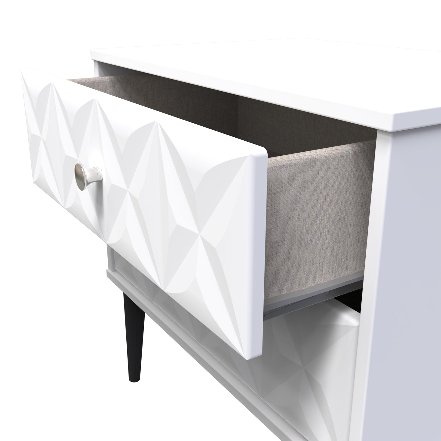 Pixel 2 Drawer Midi bedside Chest