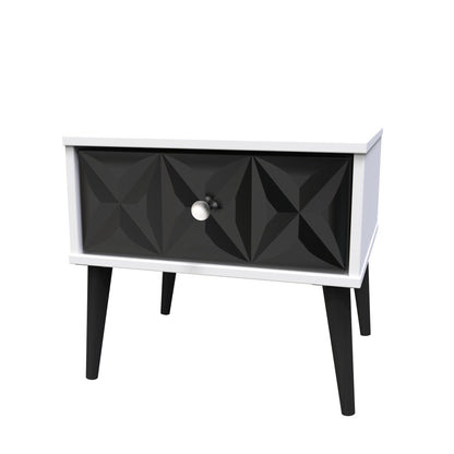 Pixel 1 Drawer Bedside Cabinet  with Legs