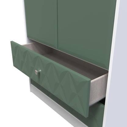Pixel Tall 2 door 2 Drawer Wardrobe