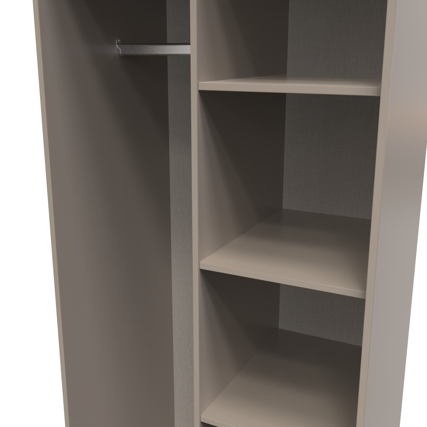 Pixel Tall Open Fully assembled Wardrobe