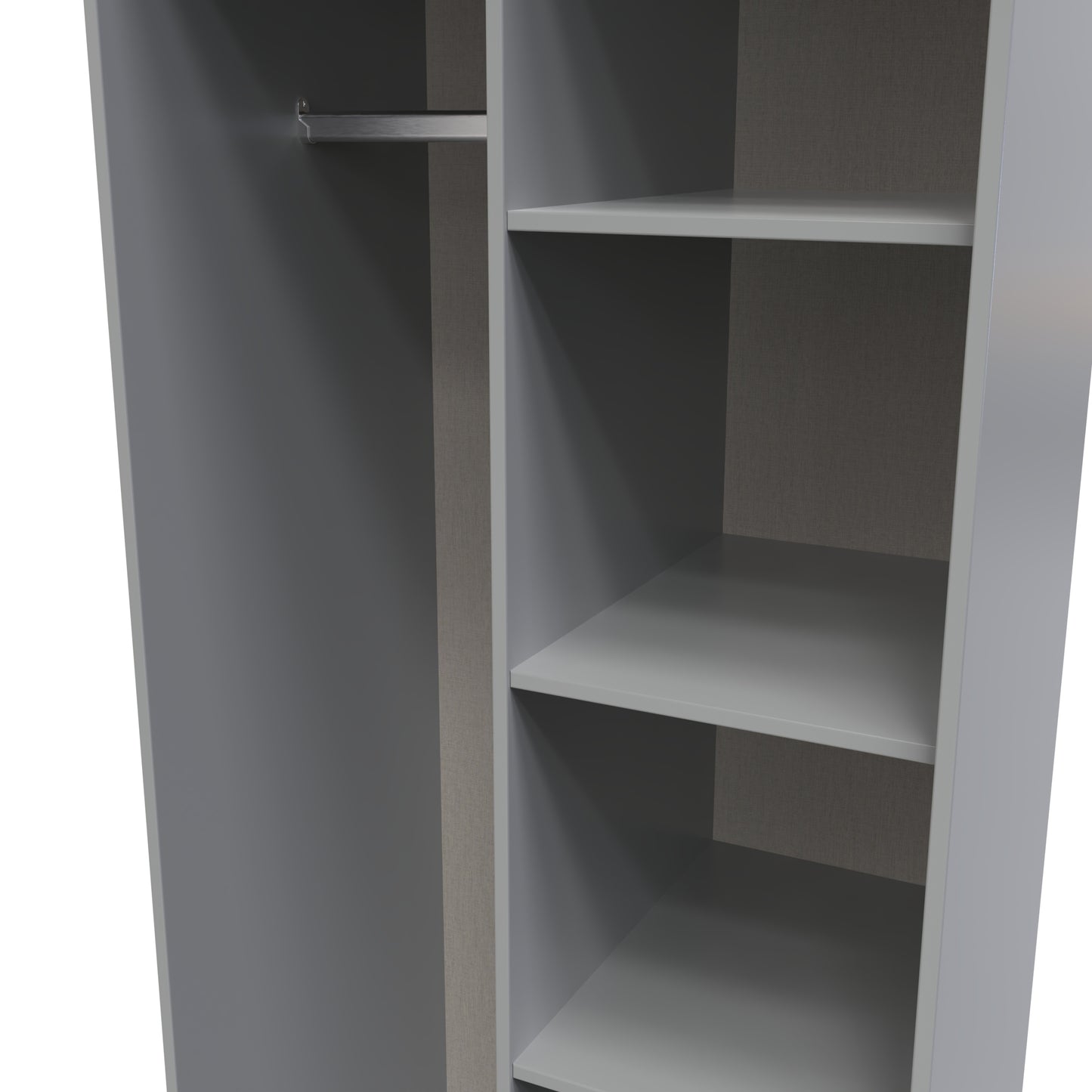 Pixel Tall Open Fully assembled Wardrobe