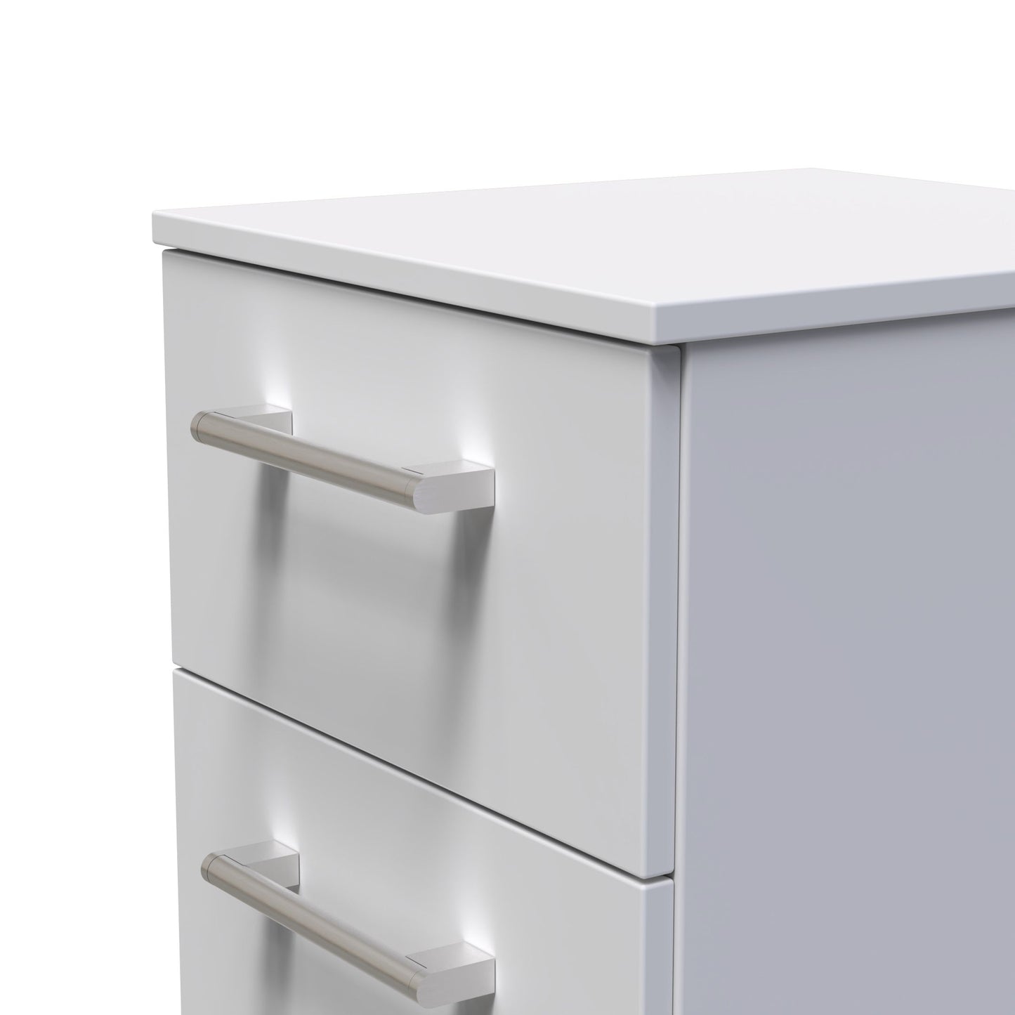 Devon 3 Drawer Bedside Cabinet Fully Assembled