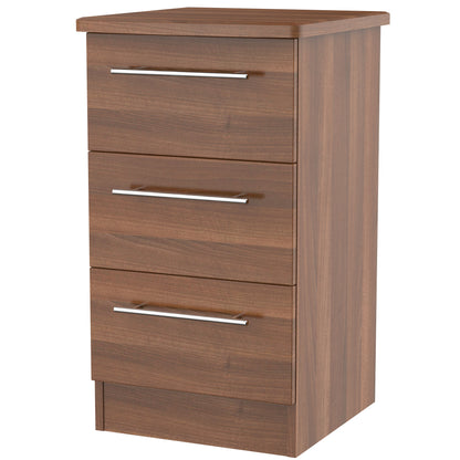 Sherwood 3 Drawer Bedside By Welcome Furniture