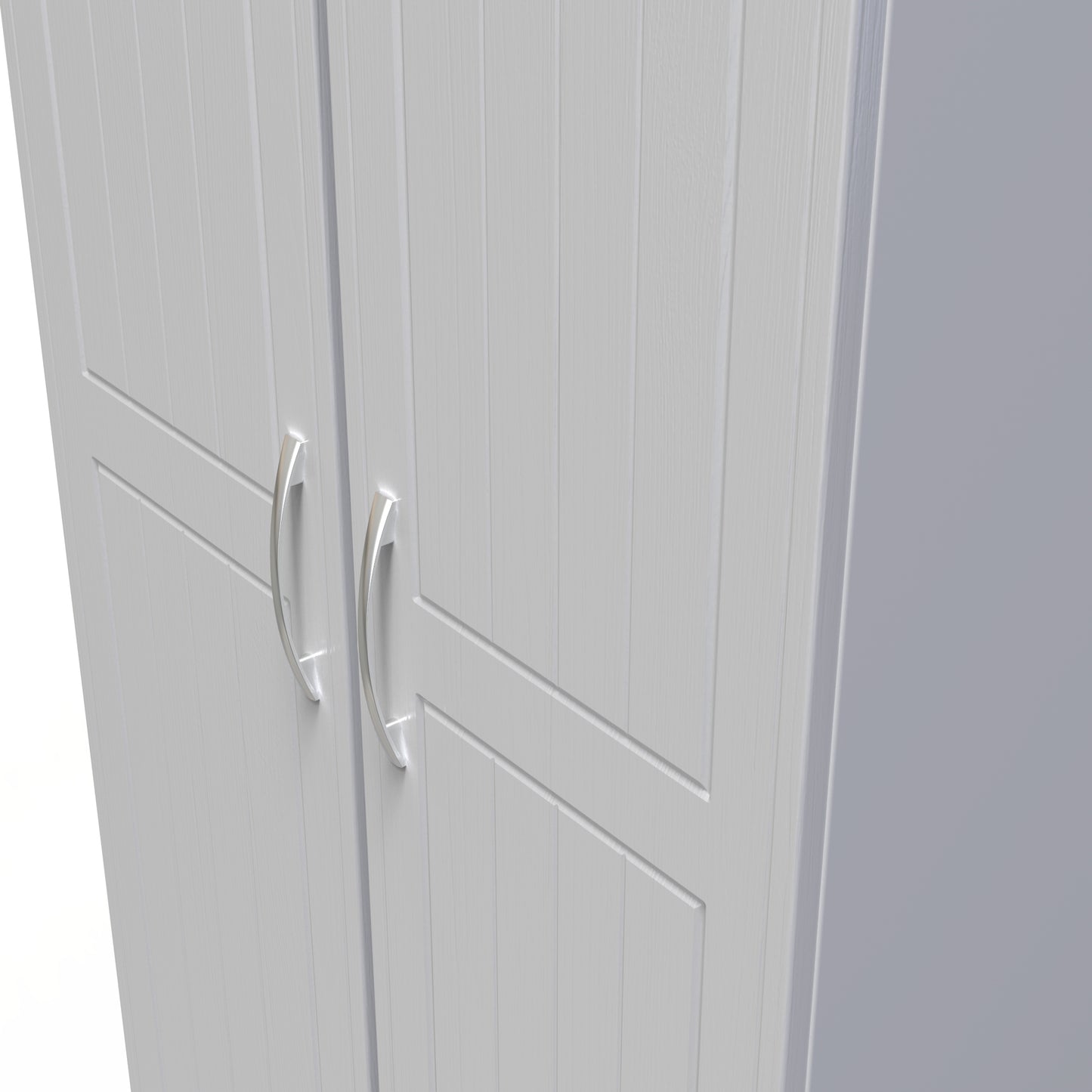 Whitney Tall Plain Wardrobe Fully Assembled
