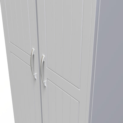 Whitney Tall Plain Wardrobe Fully Assembled
