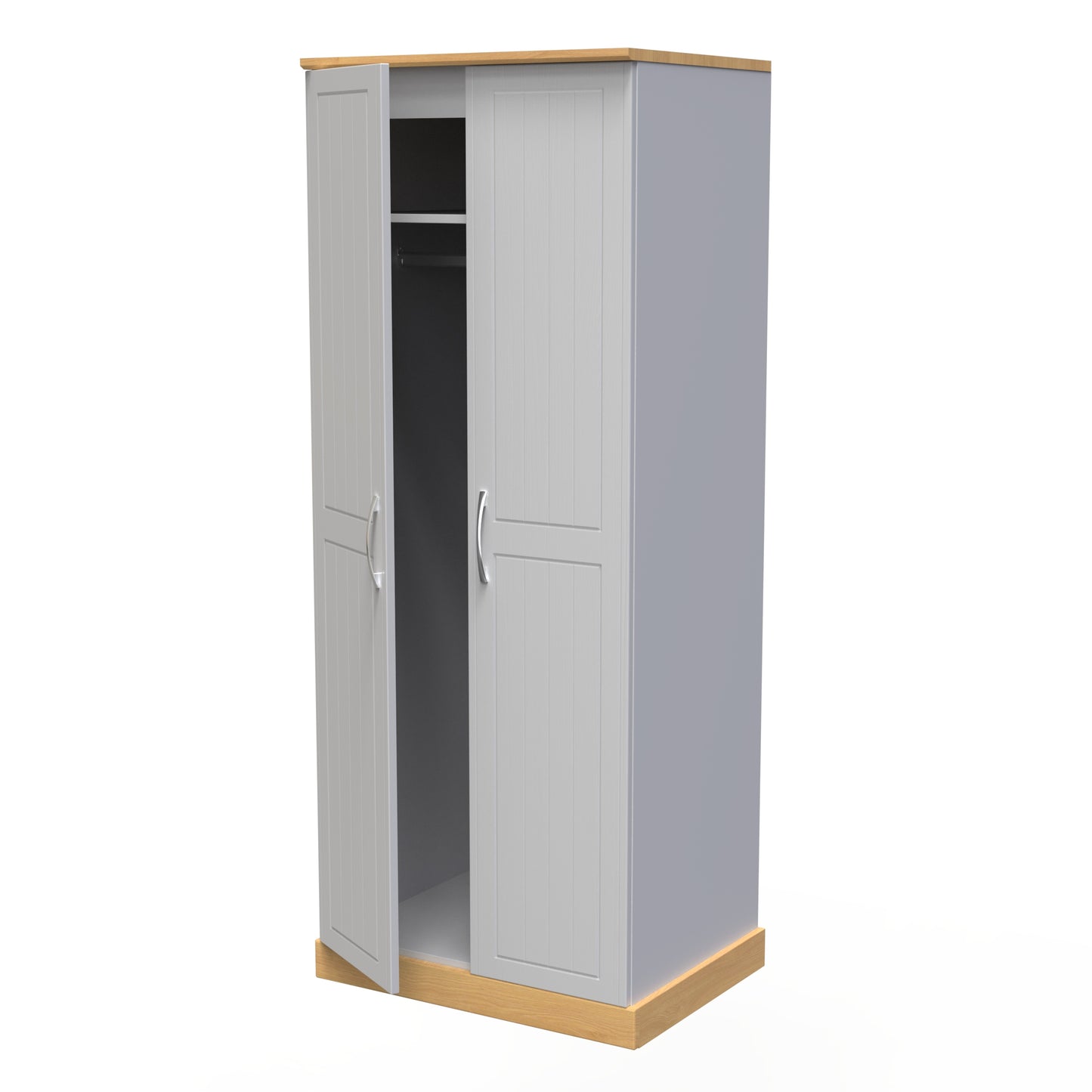Whitney Tall Plain Wardrobe Fully Assembled