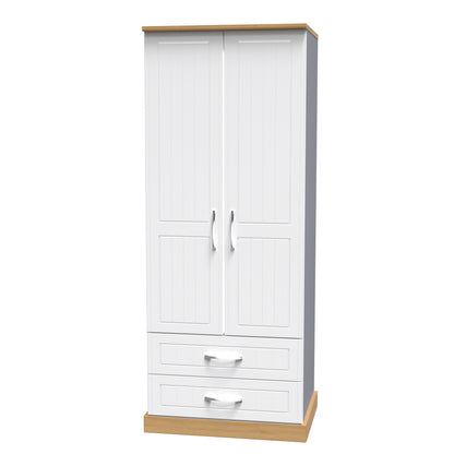 Ready assembled Whitney Tall 2 Drawer Wardrobe