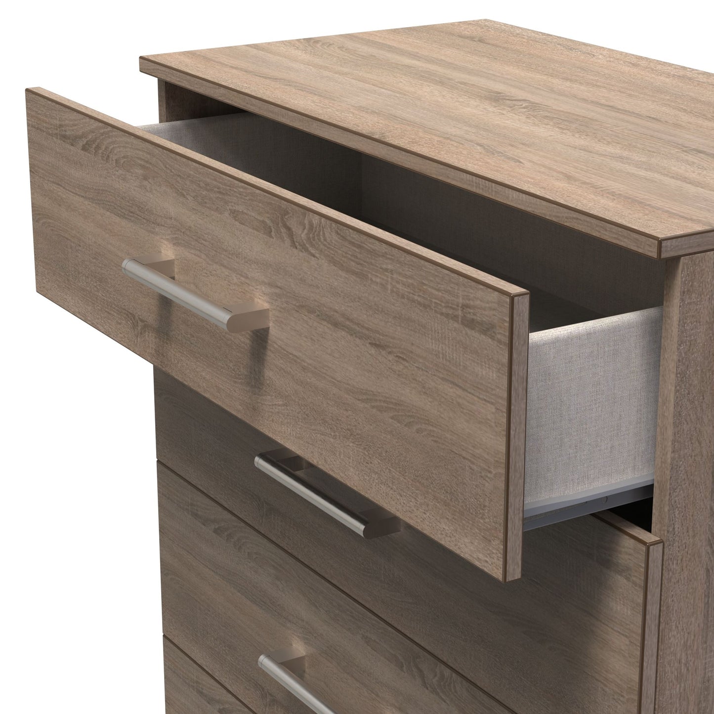 Devon 5 Drawer Chest Fully Assembled
