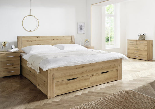 Rauch Beds and Matching Chest of Drawers