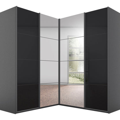 Corner Wardrobe with sliding doors Lima corner