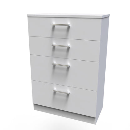Devon 4 Drawer Deep Chest Fully Assembled