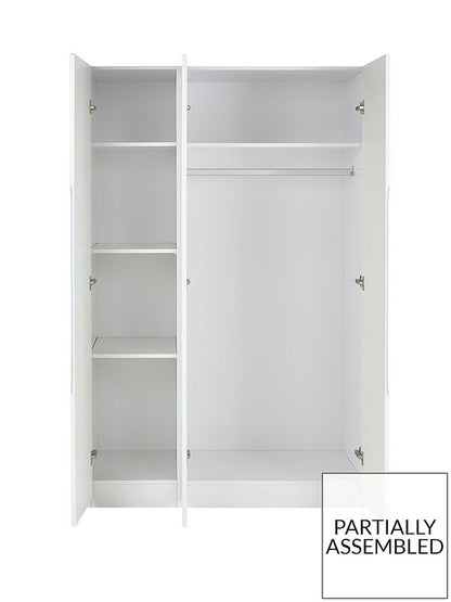 Andante 3 Door Wardrobe With Mirror