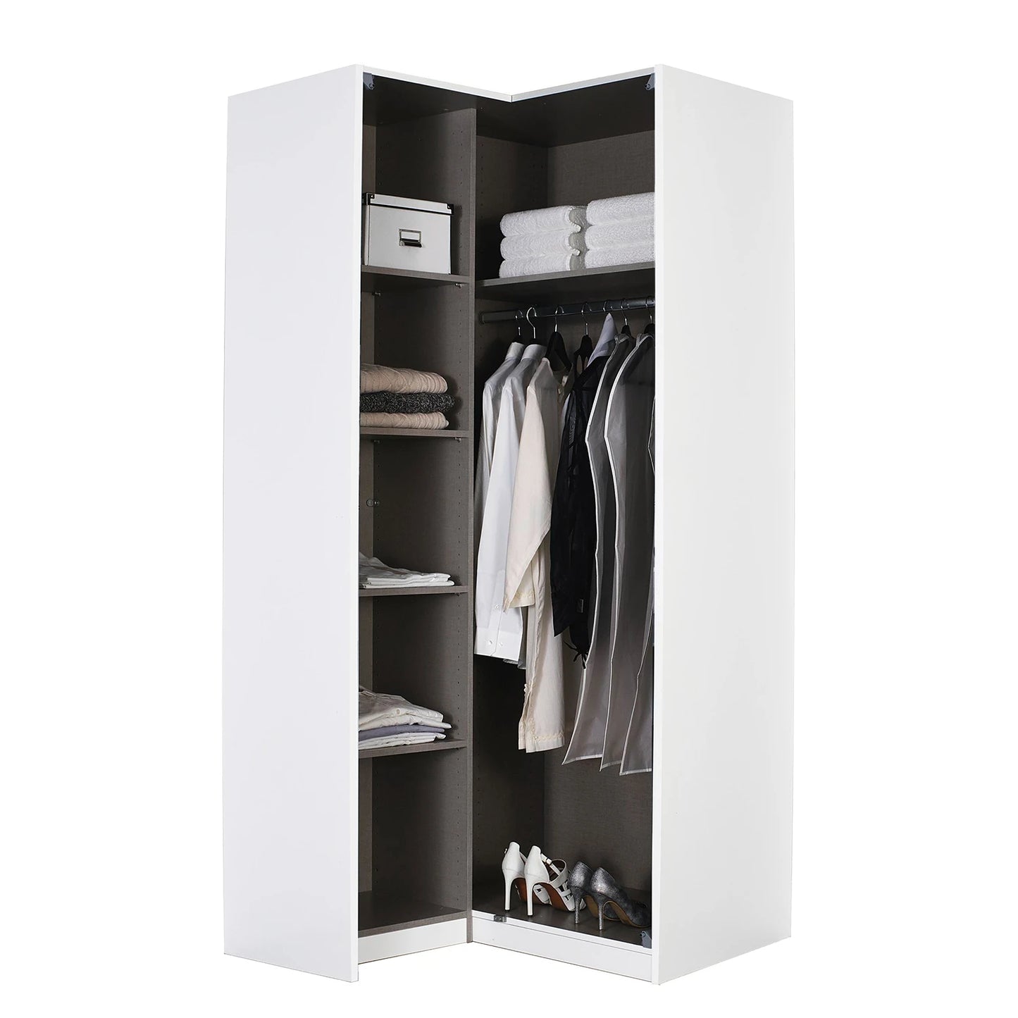 Rauch Alabama Corner Wardrobe 90 degree