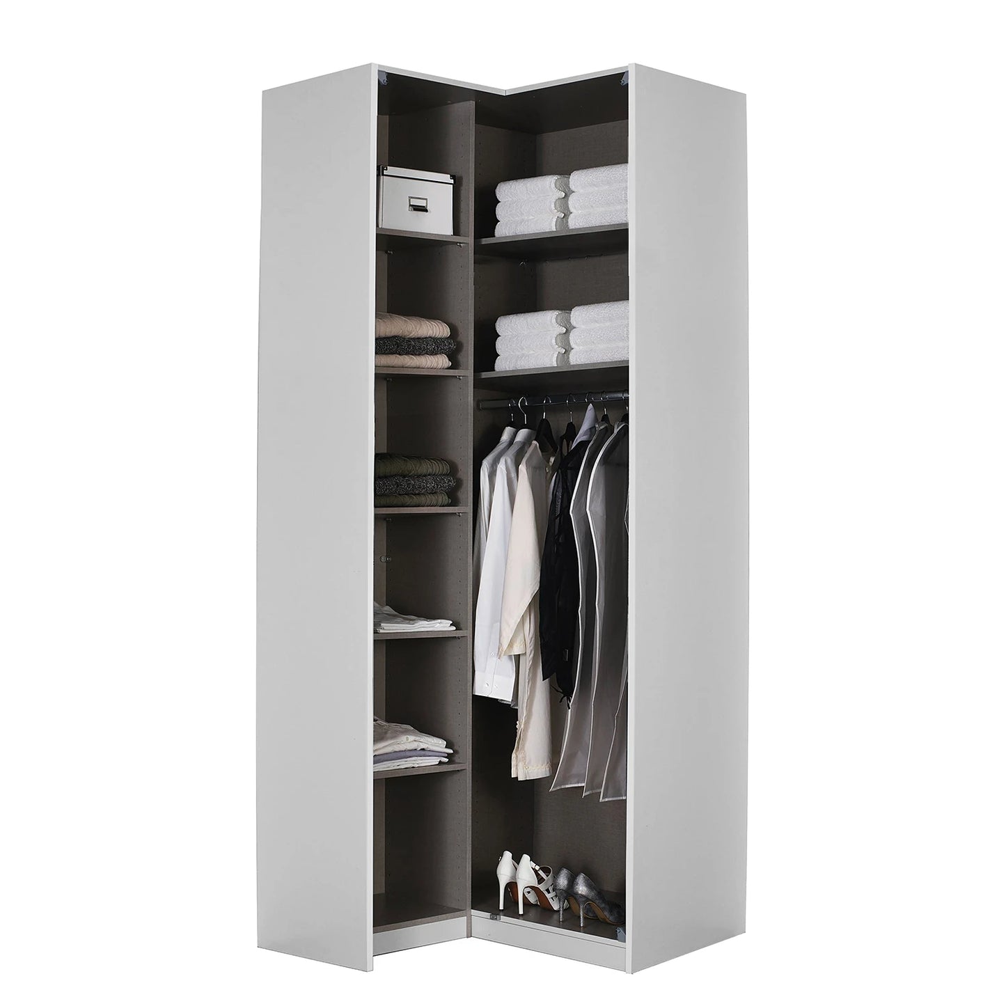 Rauch Alabama Corner Wardrobe 90 degree