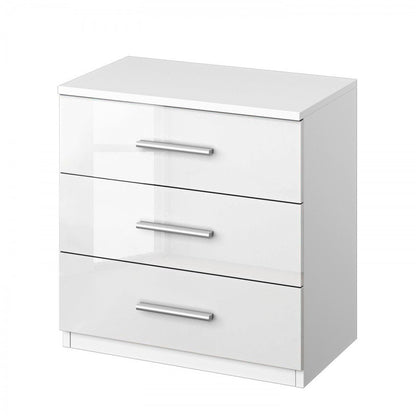 Rauch Celle 3 Drawer Bedside Chest