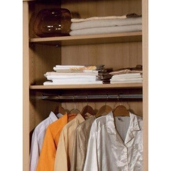 Wooden Decor 2 Sliding Door Wardrobe 201 Plain white plaza