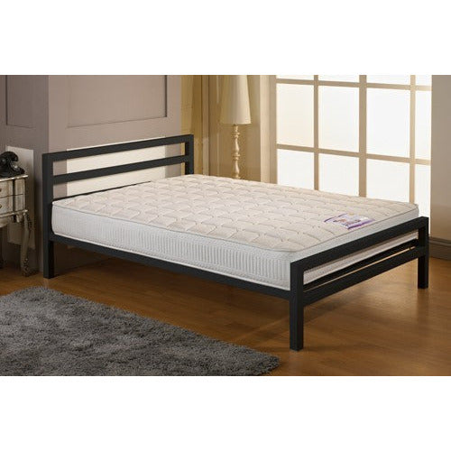 Black City Block Bed frame