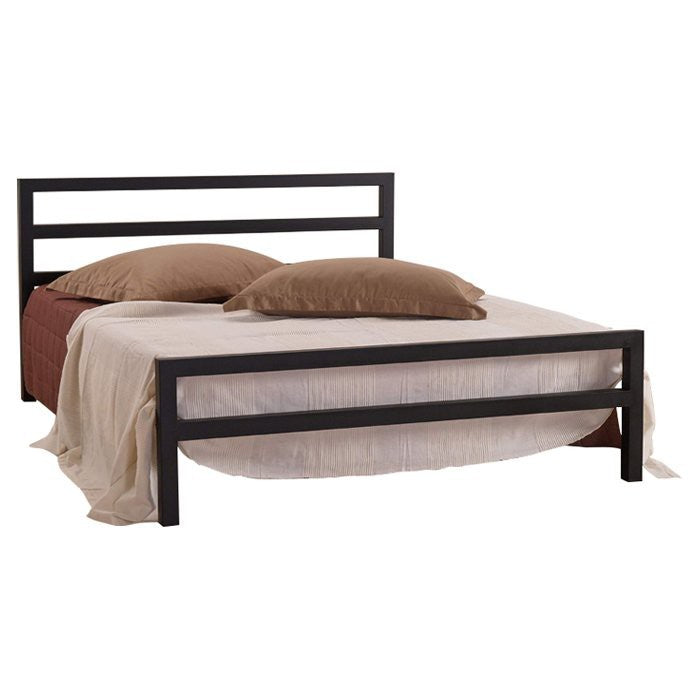 Black City Block Bed frame