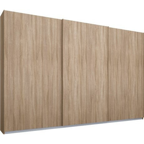 Rauch Essence Sliding Door Wardrobe Oak Frame Oak Doors