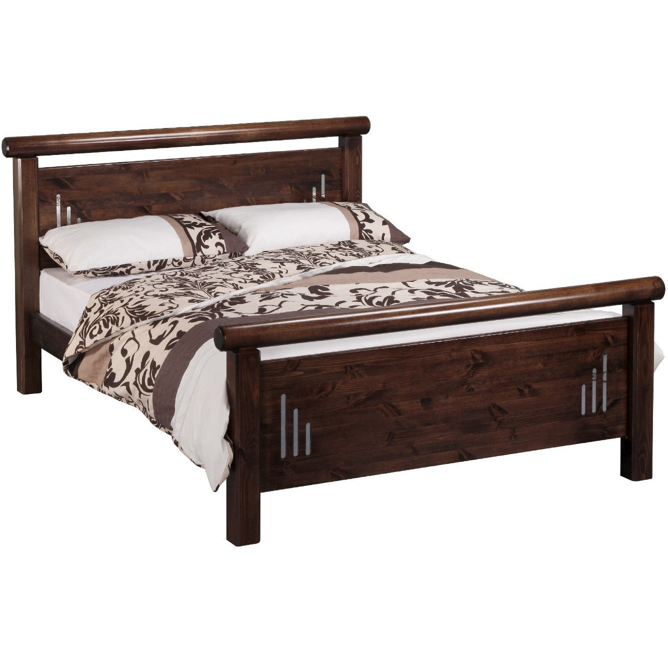 Hamilton Contemporary Pine Wooden bed