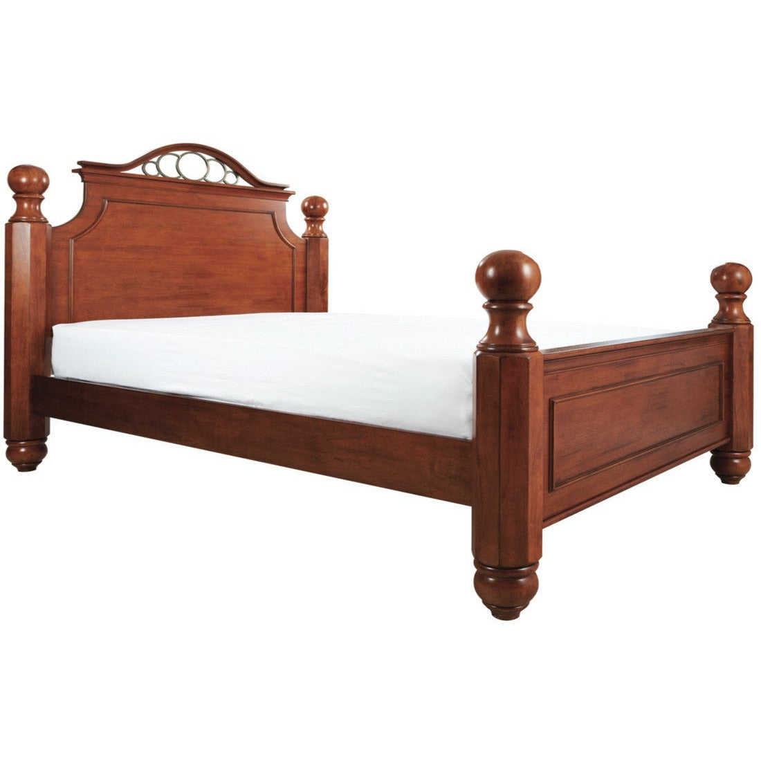 Heirloom Bed Mahogany Finish