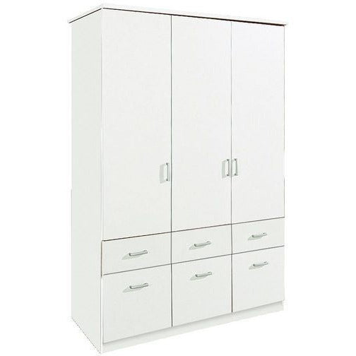 Rauch Bremen 3 door Hinged Combi Wardrobe