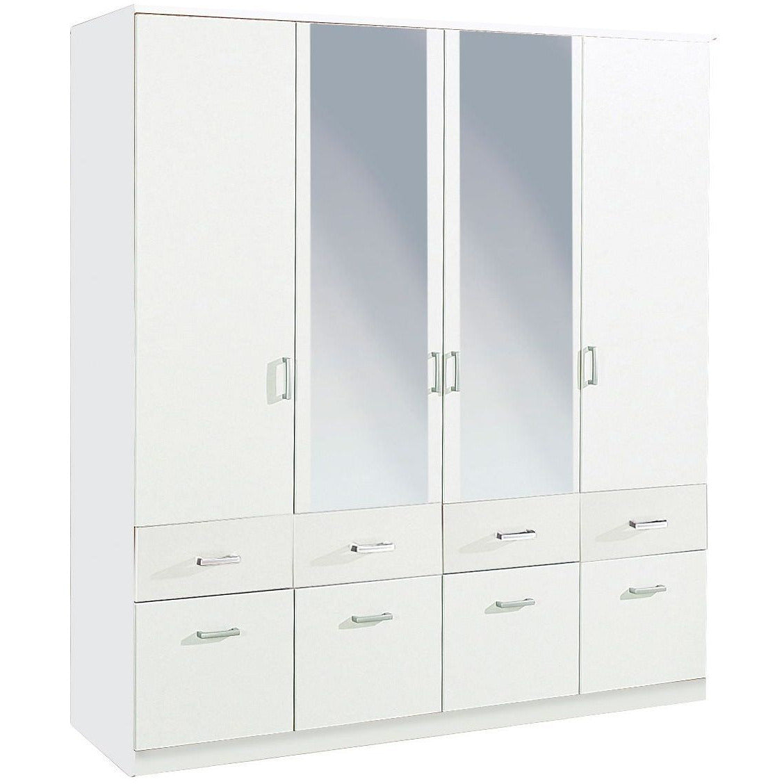 Rauch Bremen 4 door Hinged Combi Wardrobe