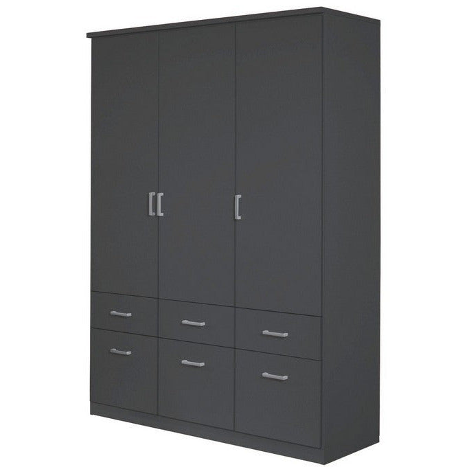 Rauch Bremen 3 door Hinged Combi Wardrobe 