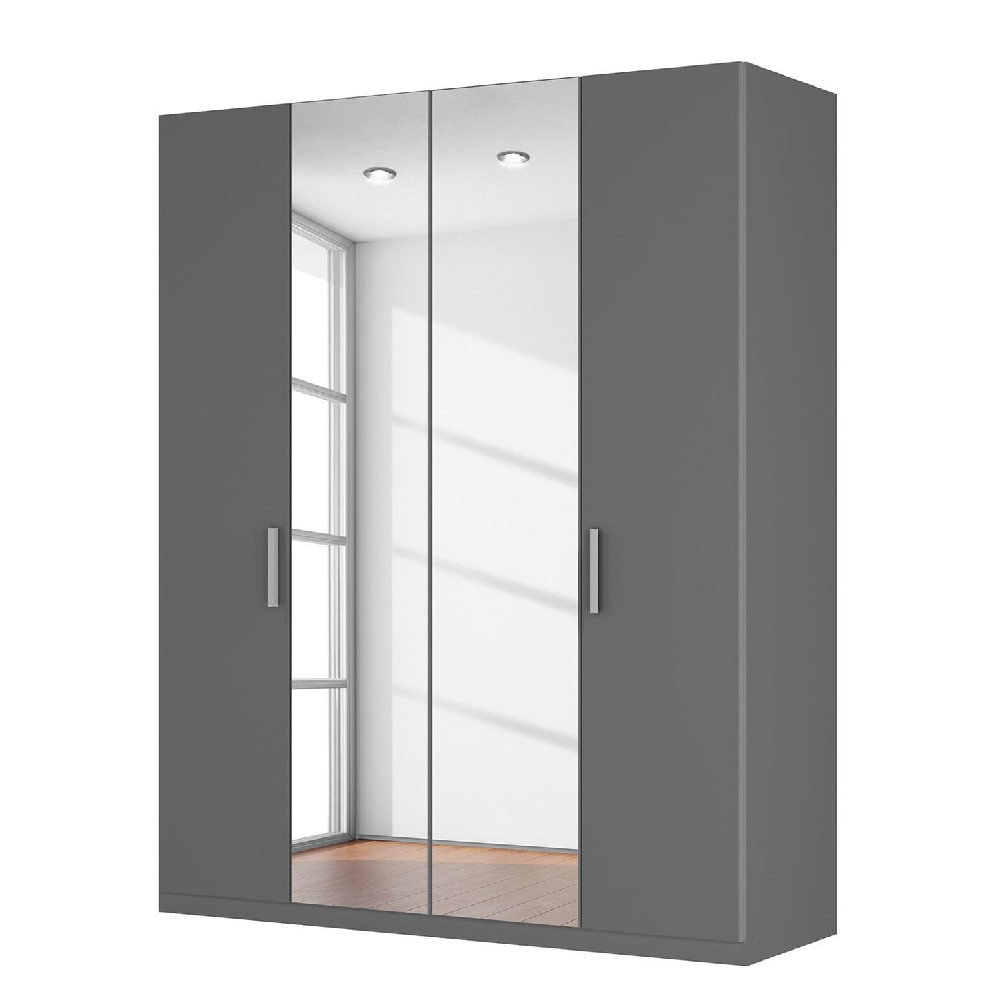 Rauch Symphony Graphite Wardrobe centre mirror