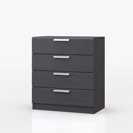 Waterfall 4 Drawer Chest Graphite