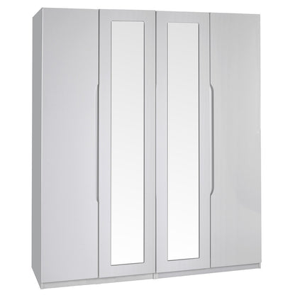 Sonata Tall 4 Door Wardrobe with 2 Mirrors