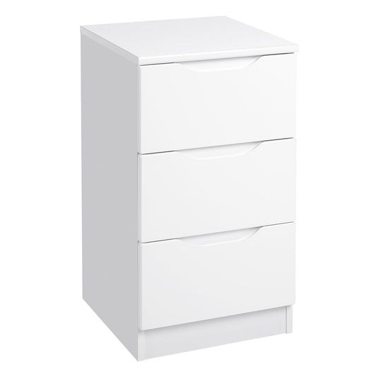 Sonata 3 Drawer Bedside Unit