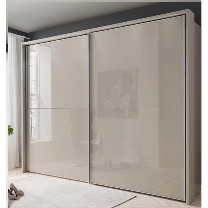 Wiemann Berlin Sliding Door Wardrobe Pebble Glass