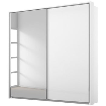 Lara Sliding 2 Door Wardrobe 1 Mirror