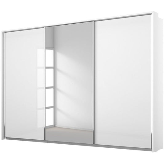 Lara Sliding 3 Door Wardrobe 1 Mirror