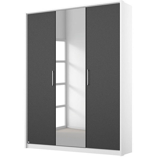 Lara 3 Door Wardrobe with Centre Mirror