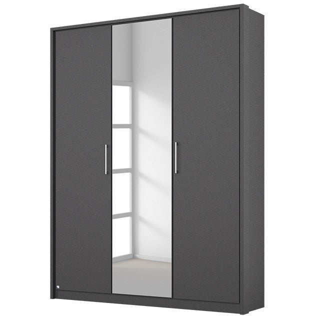 Lara 3 Door Wardrobe with Centre Mirror