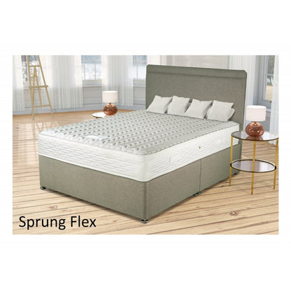 Sprung flex Spring and Memory Foam Bed  By Siesta Beds