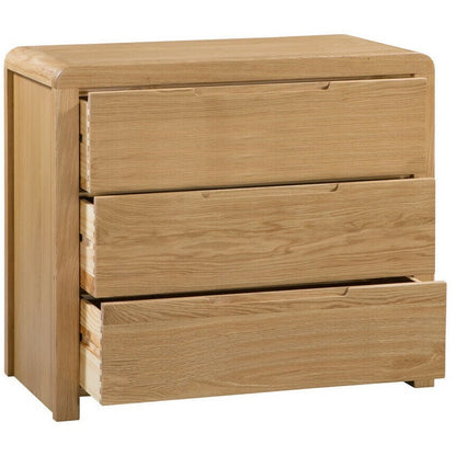 CURVE 3 DRAWER CHEST